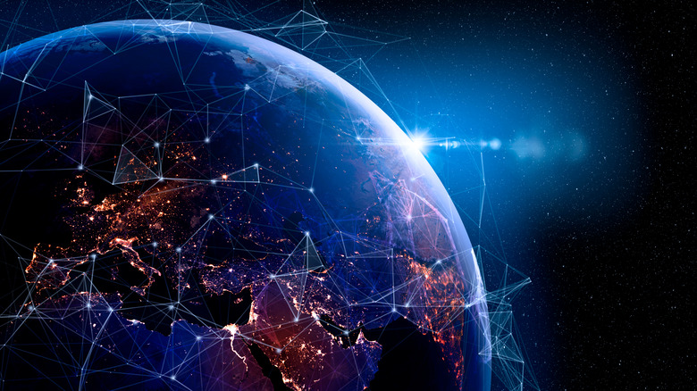 Earth's satellite traffic