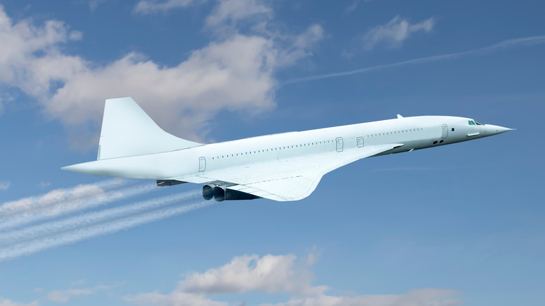 Concorde jet