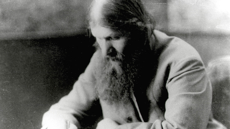 Grigori Rasputin writing