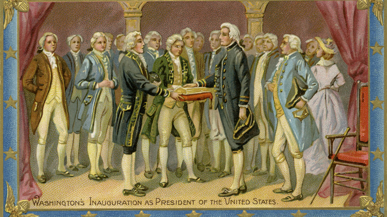 George Washington inauguration