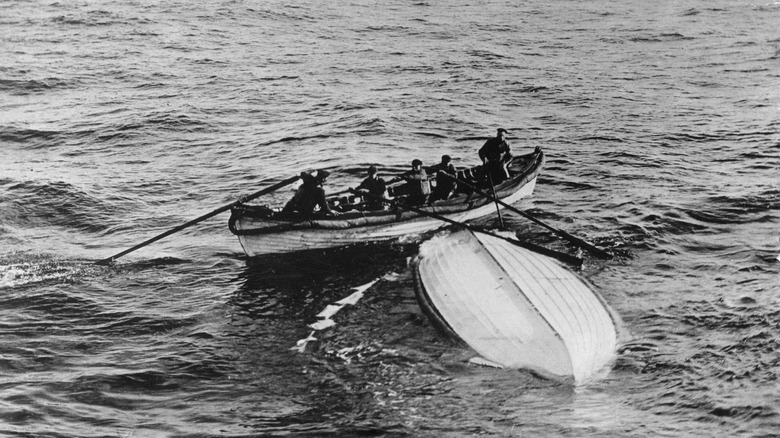 Titanic recovery boat