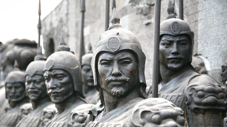 terracotta warriors