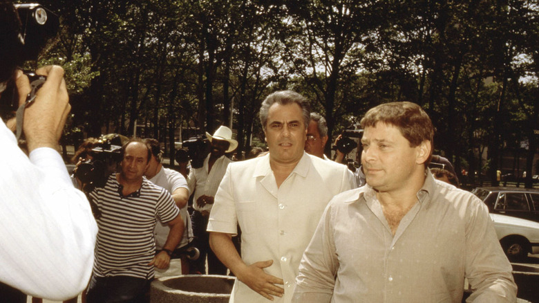 John Gotti and Sammy Gravano going to court