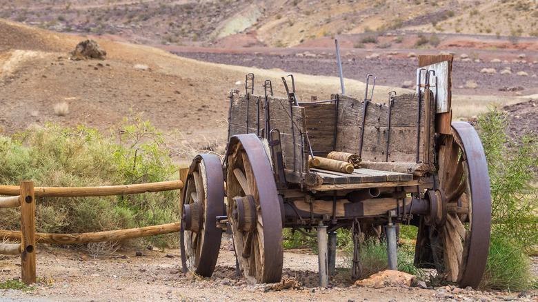 Abandoned wagon