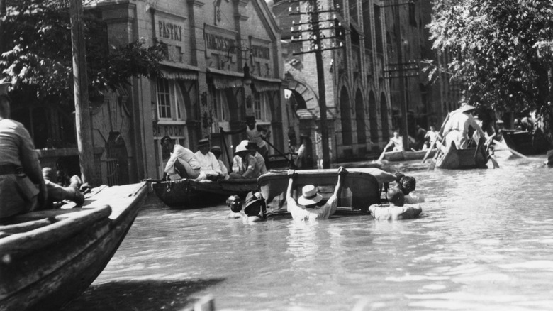 historic flood in China 1931