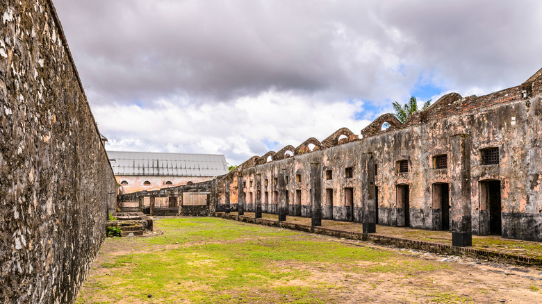 Prison in Saint Laurent du Maroni, French Guiana, South America