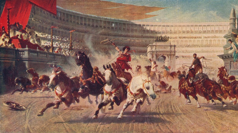 Chariot race Colosseum