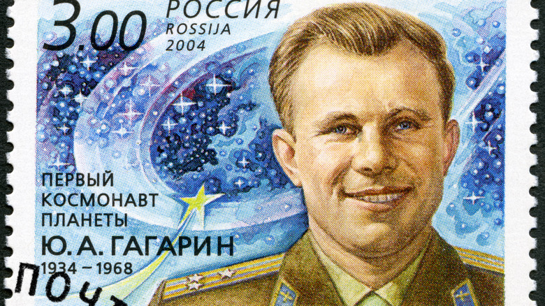 Postage stamp printed in Russia