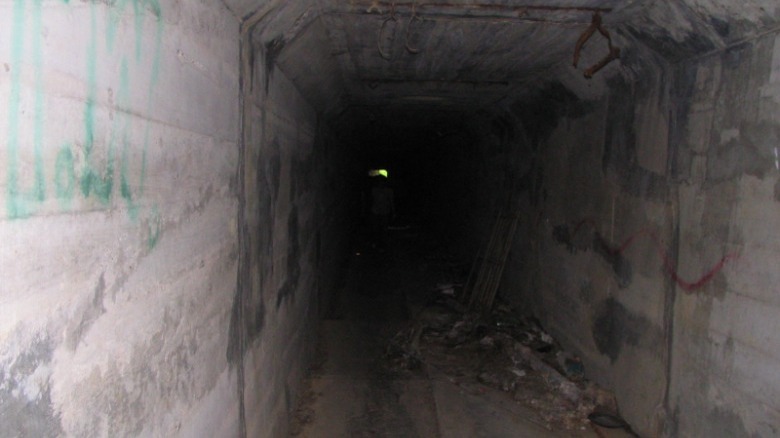 body chute at waverly hills