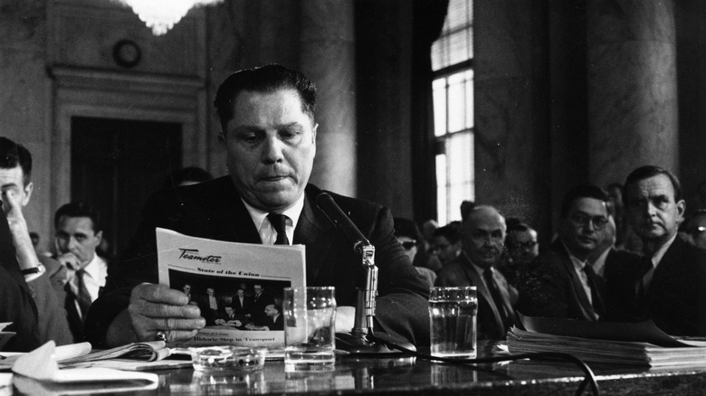 Jimmy Hoffa in court