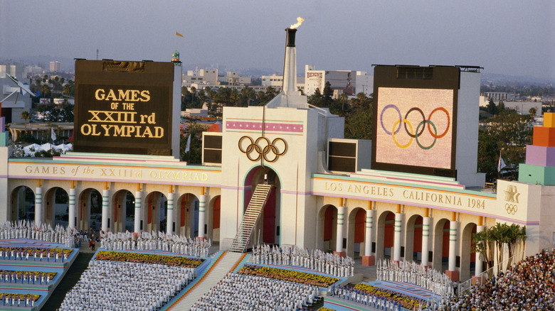 LA Colissem during 1984 Olympics