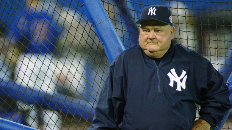 Don Zimmer prior to 2003 game