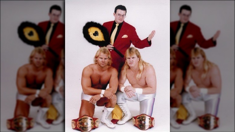 The Midnight Express: Bobby Eaton, Stan Lane, and manager Jim Cornette