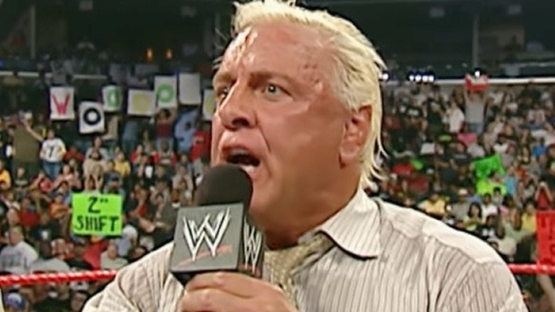 Ric Flair cuts promo