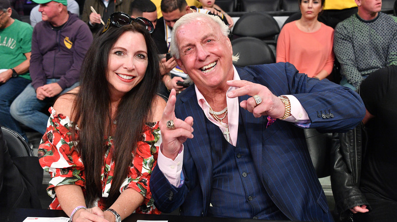 Ric Flair and Wendy Barlow