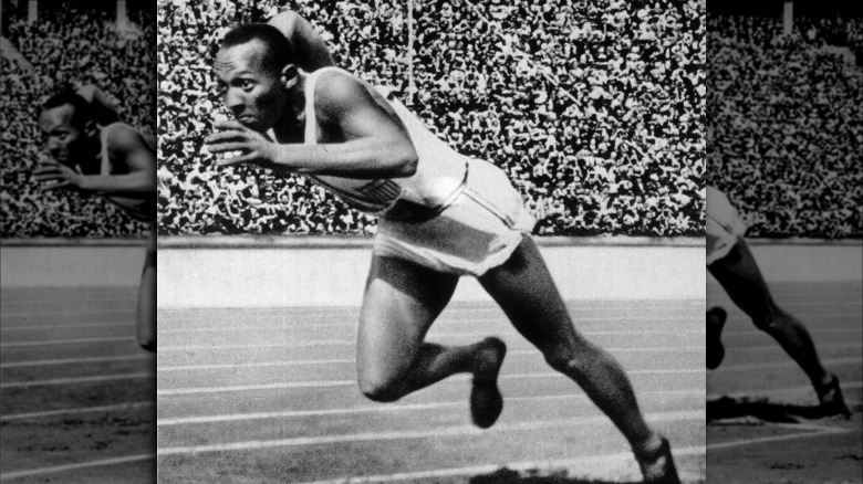 jesse owens running olympics