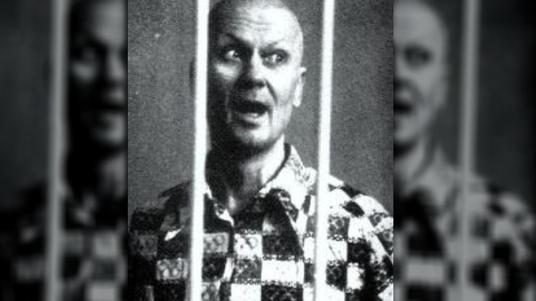 Andrei Chikatilo on trial
