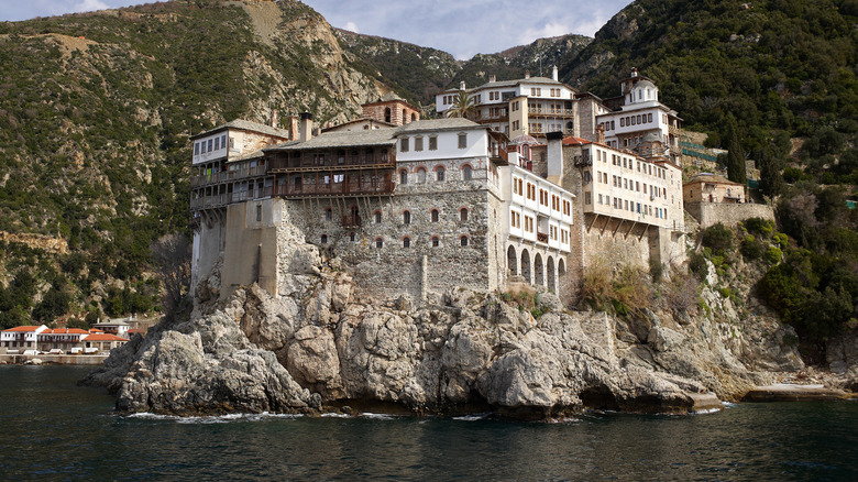 A monastery on Mount Athos, Greece