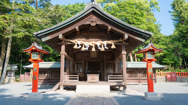 Shrine on Okinoshima Island