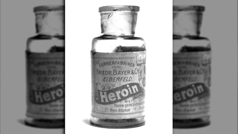 Bayer heroin bottle