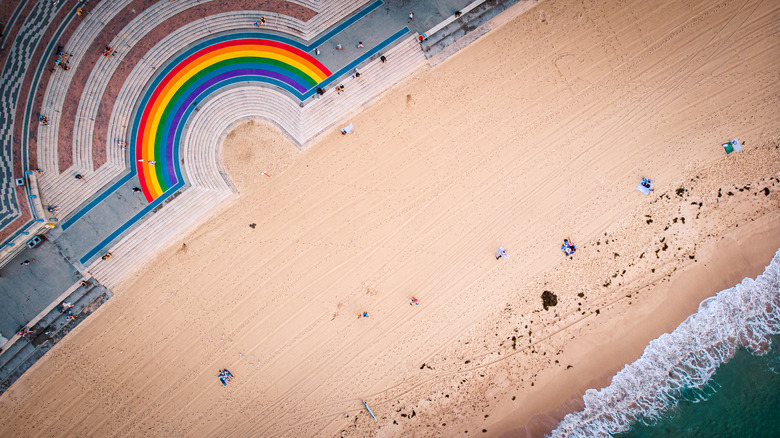 coogee beach aerial view