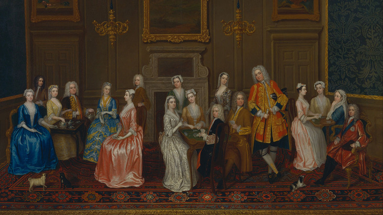 Tea Party at Lord Harrington's House, St. James's