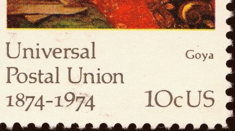 Universal Postal Union stamp