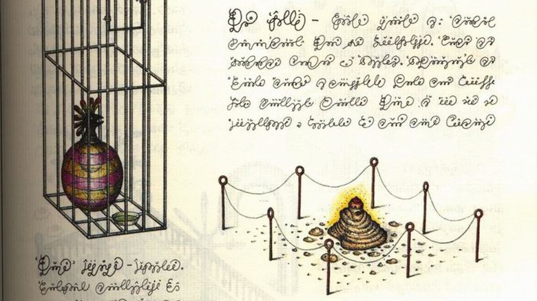 Illustration from the Codex Seraphinianus