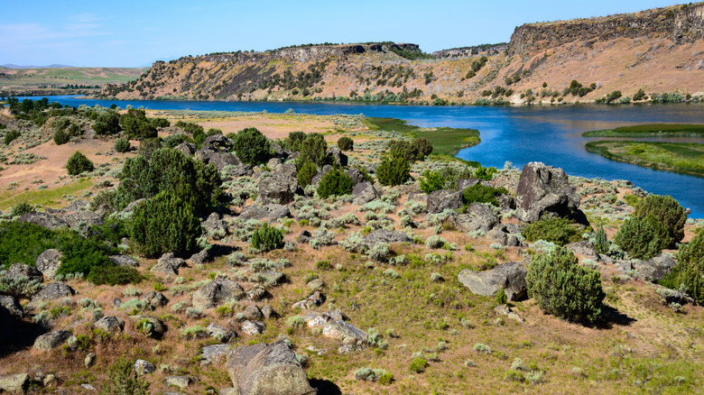 Snake River in Massacre Rocks State Park