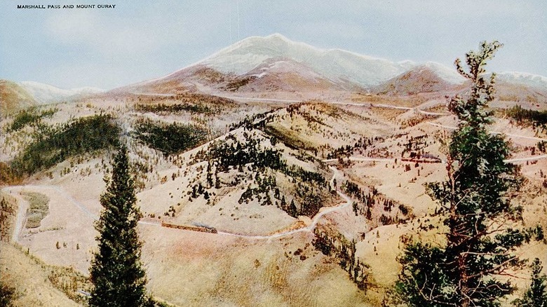 Marshall Pass, Colorado postcard