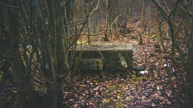 A picture of Dudleytown's abandoned station