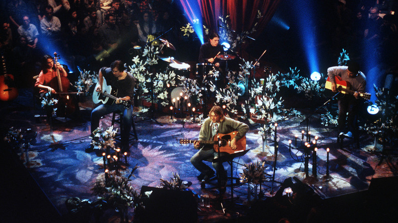 Nirvana at their 'Unplugged' show