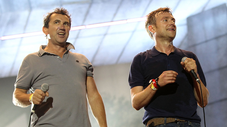 Phil Daniels and Damon Albarn