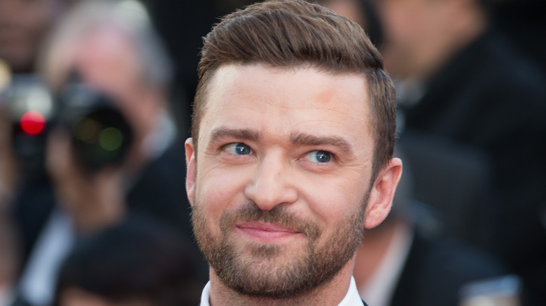 Justin Timberlake smiling 