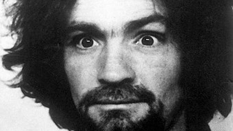 Charles Manson staring