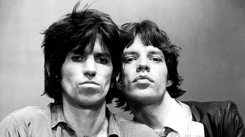Mick Jagger and Keith Richards in the '70s