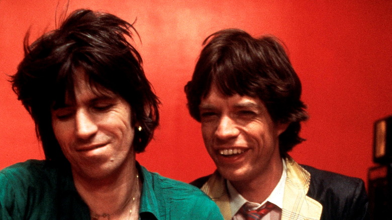 Keith Richards and Mick Jagger in the '70s