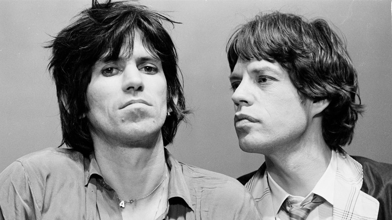 Mick Jagger and Keith Richards in 1978