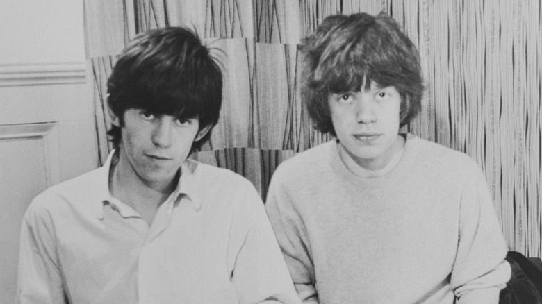 Mick Jagger and Keith Richards in 1963