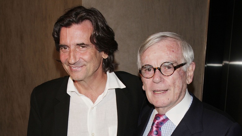 Actor Griffin Dunne and his father Dominick Dunne
