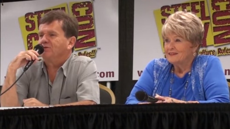 Butch Patrick and Pat Priest at a convention