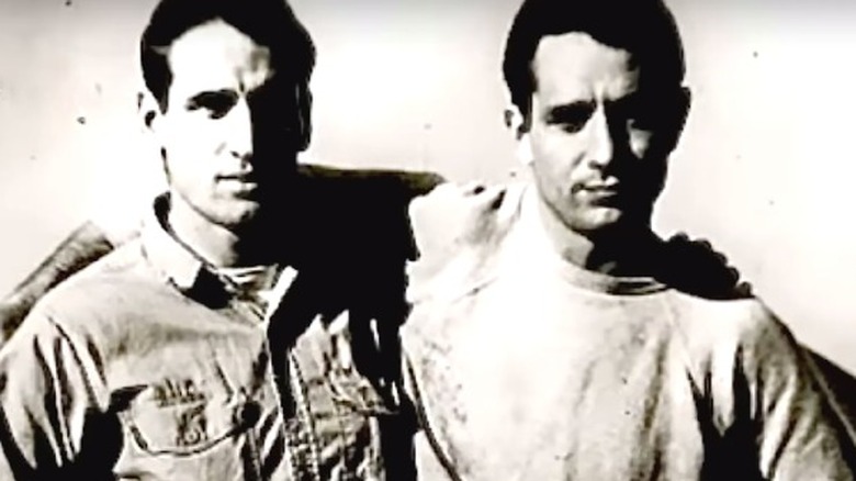 Photo of Neal Cassady with Jack Kerouac, 1940s