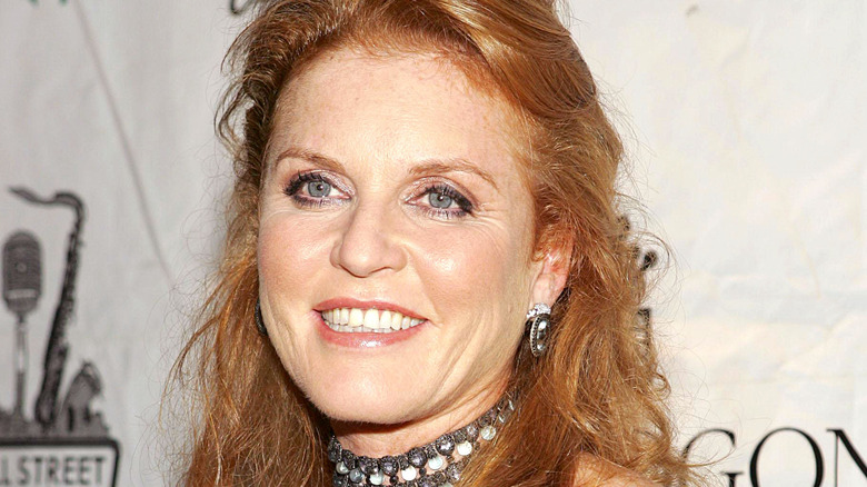 Sarah Ferguson smiling