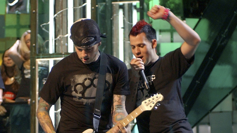 Madden brothers rehearsing