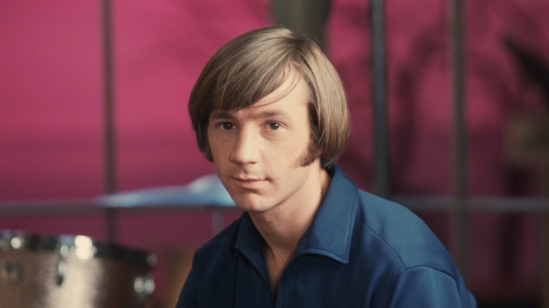 Peter Tork young blue shirt