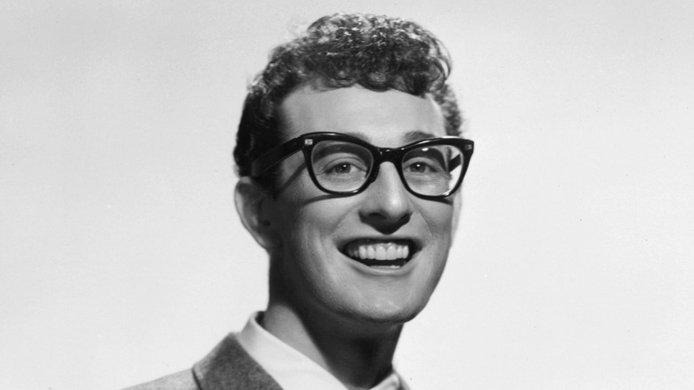  Buddy Holly smiling