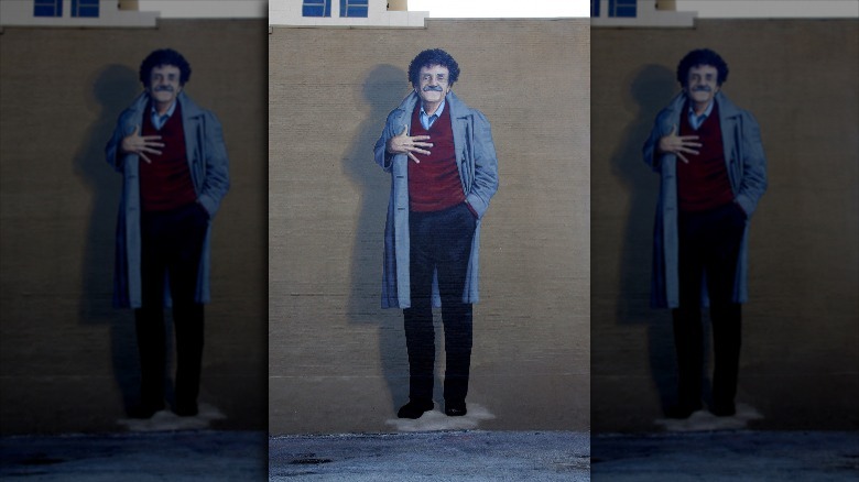 Kurt Vonnegut memorial in Indianapolis, Indiana