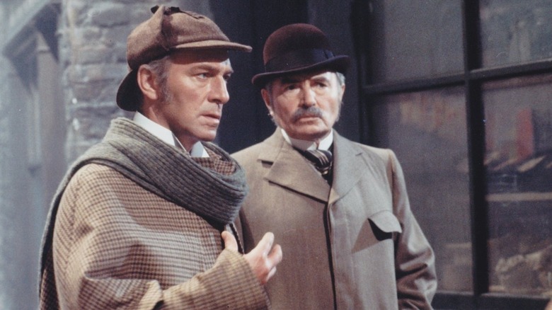 Christopher Plummer and James Mason in Murder by Decree