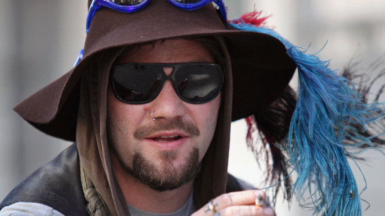 Bam Margera in sunglasses