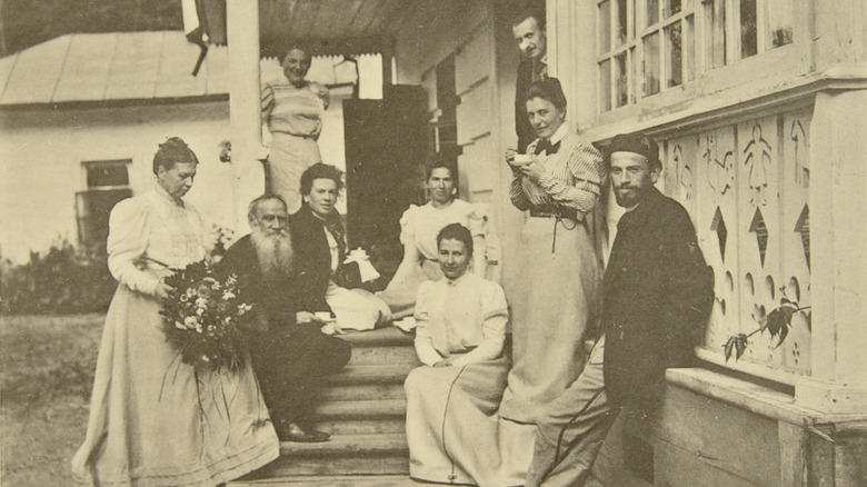 Leo Tolstoy and his family